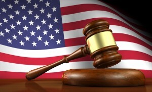 Us Law And American Justice Concept