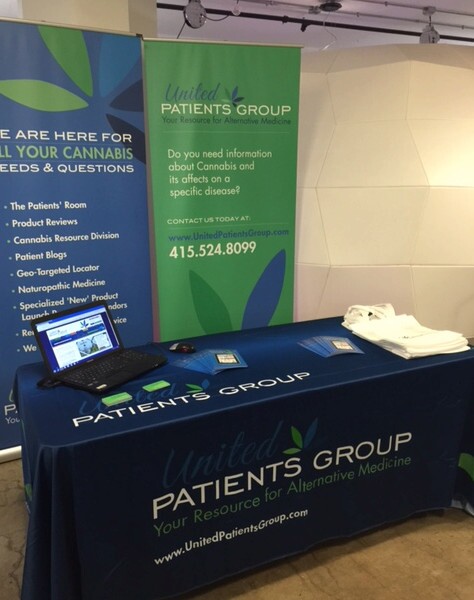 United Patients Group Exhibit Booth