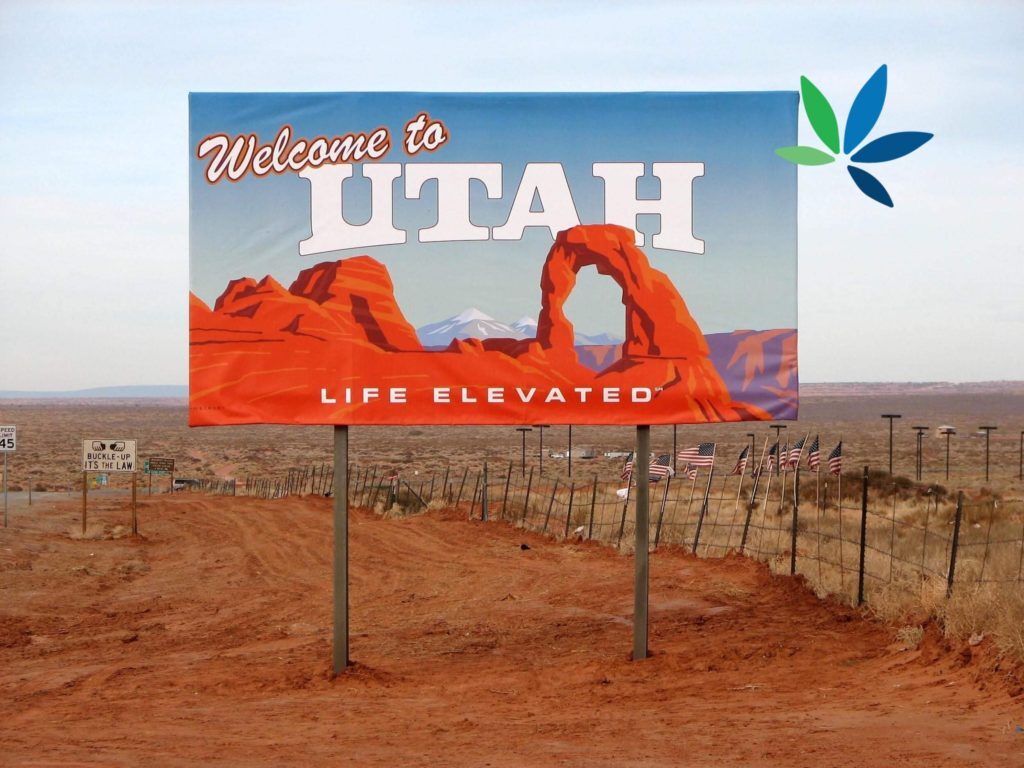 Utah Road Sign