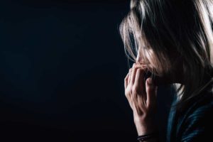Female Experiencing Anxiety