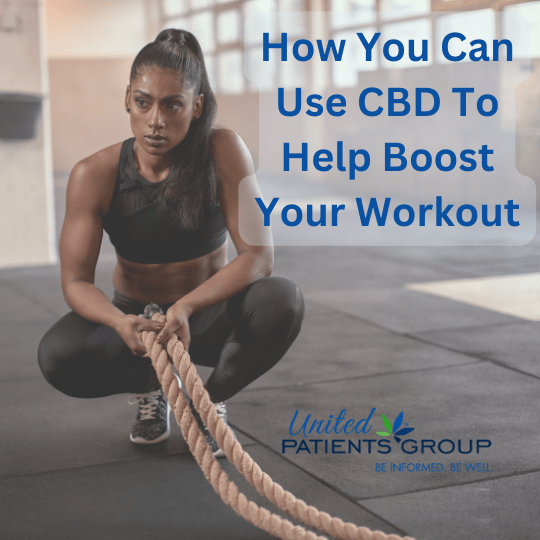 How You Can Use CBD To Help Boost Your Workout