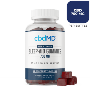 bottle of cbd gummies for sleep