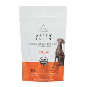 Aspen Green CALM cbd DOG TREATS
